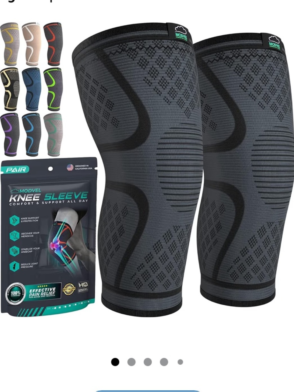 Modvel knee sleeve pair - Picture 2 of 6